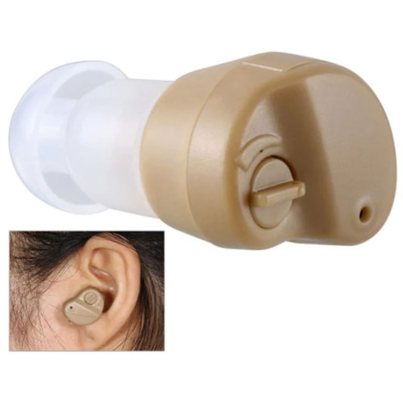 In The Ear Hearing Aid Best Small Invisible Sound Amplifier Adjustable Tone Mini U2JD 
In The Ear Hearing Aid Best Small Invisible Sound Amplifier Adjustable Tone Mini U2JD
