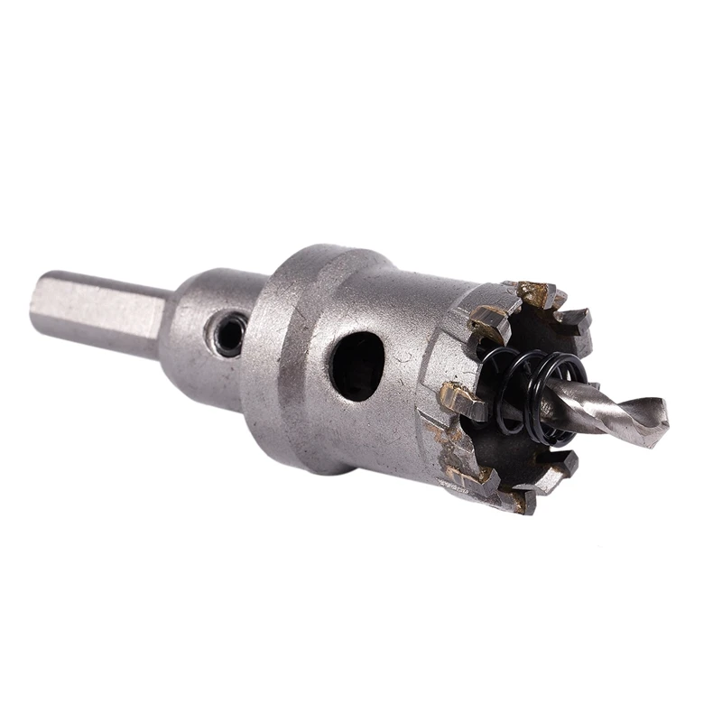 

2x Carbide Tip Metal Cutter Stainless Steel HSS Drill Bit Hole Saw Holesaw Size:28mm & 25mm