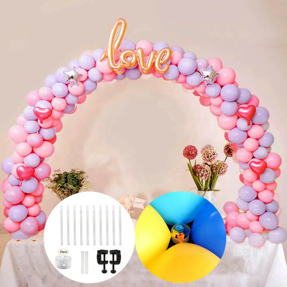 DIY Balloon Arch Kit Balloons Column Stand with Frame Base Pole Ballons Clips Birthday Wedding Party Decor
DIY Balloon Arch Kit Balloons Column Stand with Frame Base Pole Ballons Clips Birthday Wedding Party Decor