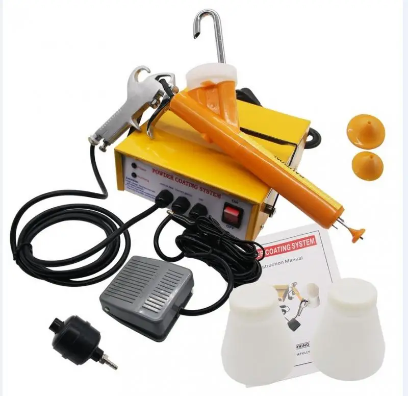 Pc03-5 Electrostatic Spraying Machine Portable Plastic Powder Coating System Metal Workpiece Spray Machine 220V/110V
Pc03-5 Electrostatic Spraying Machine Portable Plastic Powder Coating System Metal Workpiece Spray Machine 220V/110V