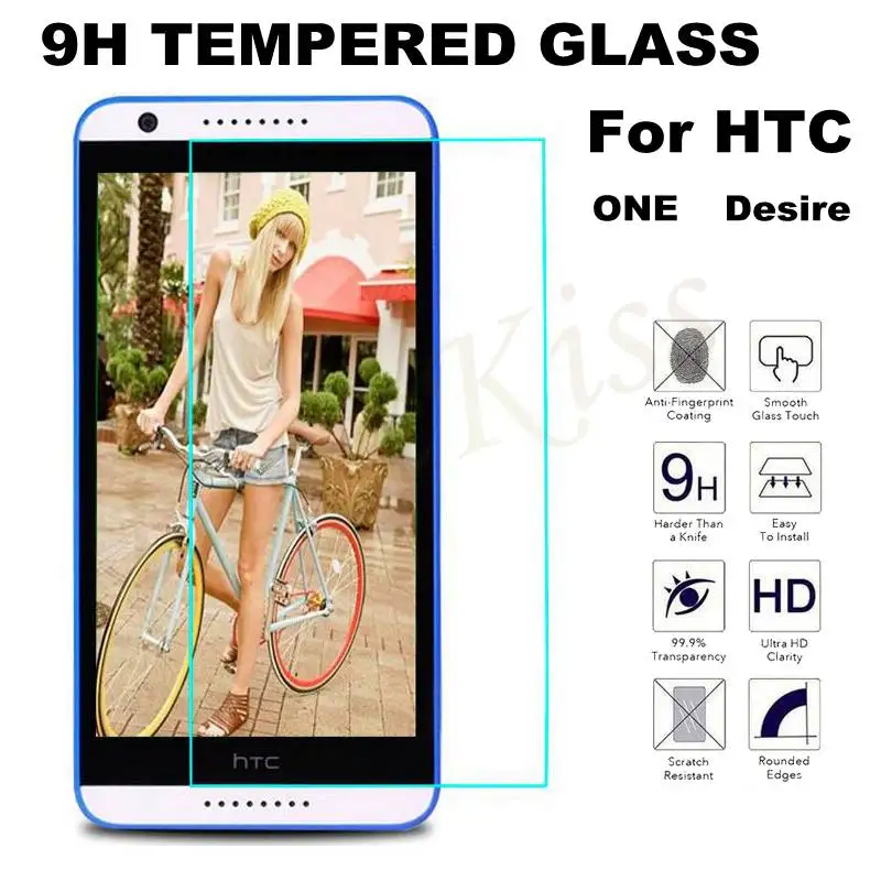 9H Премиум Закаленное стекло для HTC Desire 830 825 530 610 526 616 816 626 One M4 M7 M8 Mini 2 Защитная