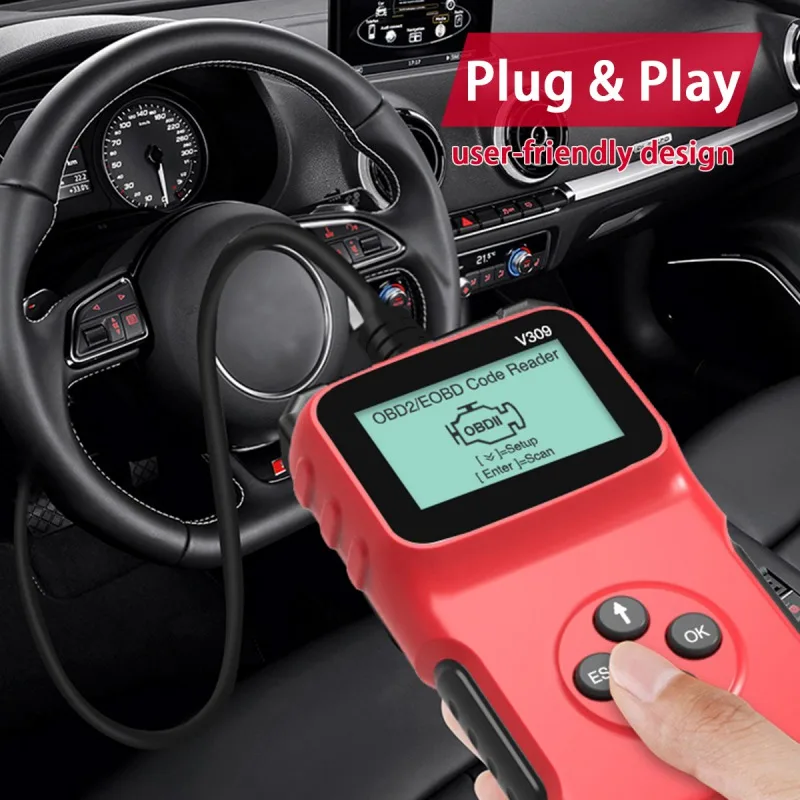 OBD2 сканер OBD считыватель кодов и сканирующие инструменты автомобильный диагностический сканер двигателя инструмент для всех автомобилей ...
OBD2 сканер OBD считыватель кодов и сканирующие инструменты автомобильный диагностический сканер двигателя инструмент для всех автомобилей ...
