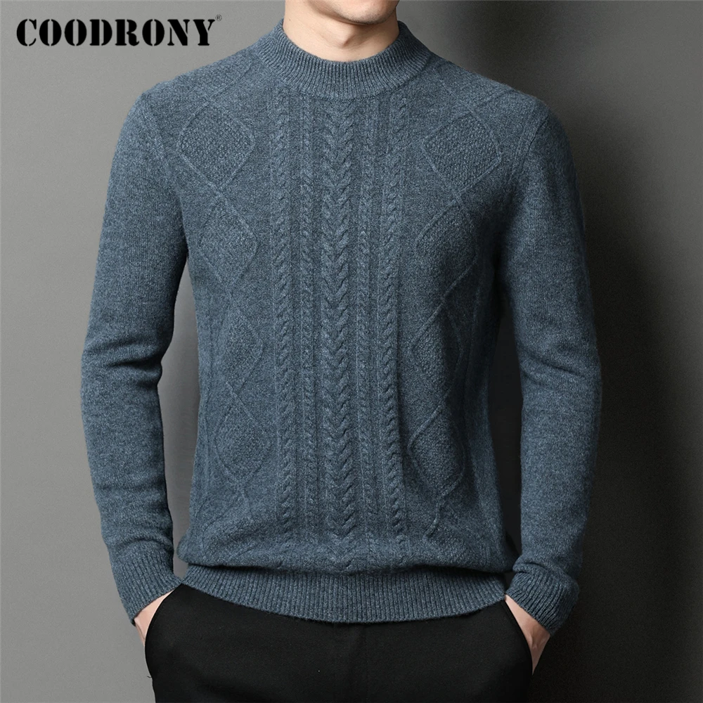 COODRONY/брендовые свитера из чистой шерсти; Мужская одежда; Сезон осень-зима; Новое поступление; Классический Повседневный толстый теплый пуло...
COODRONY/брендовые свитера из чистой шерсти; Мужская одежда; Сезон осень-зима; Новое поступление; Классический Повседневный толстый теплый пуло...