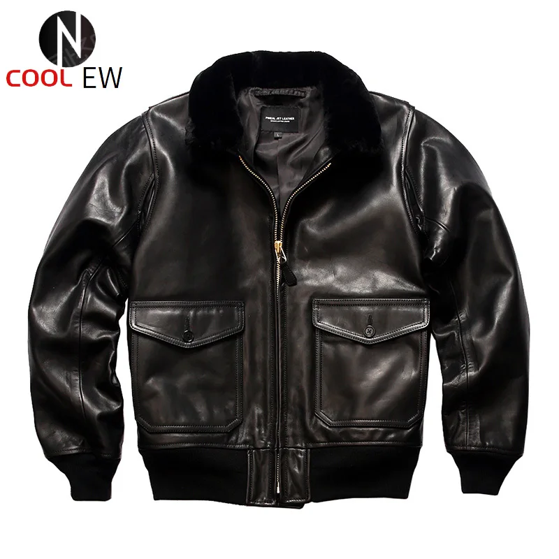 MPG1 Big USA Size Air Force Flight Suit G1 Pilot Fur Collar Warm Horse Leather Jacket Genuine Horsehide Leather Jacket
MPG1 Big USA Size Air Force Flight Suit G1 Pilot Fur Collar Warm Horse Leather Jacket Genuine Horsehide Leather Jacket