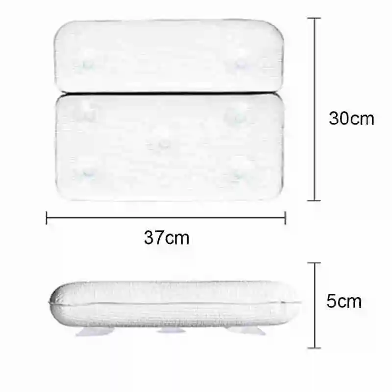 Bath Pillow SPA Pillow Waterproof Sponge Bathtub Pillow Cushion Bath Pillow Home Bathroom Accessories Bathtub Accessories 
Bath Pillow SPA Pillow Waterproof Sponge Bathtub Pillow Cushion Bath Pillow Home Bathroom Accessories Bathtub Accessories
