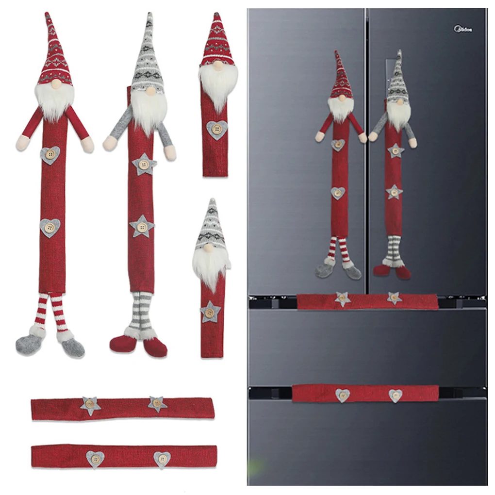 6pcs/set Christmas Refrigerator Handle Cover Cloth Santa Kitchen Microwave Oven Fridge Door Knob Protector Door Handle Covers
6pcs/set Christmas Refrigerator Handle Cover Cloth Santa Kitchen Microwave Oven Fridge Door Knob Protector Door Handle Covers