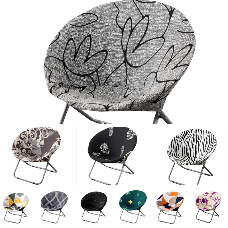 Round Saucer Chair Cover High Elasticity Leisure Minimalist Moon Chair Cover Living Style Folding Round Camping Seat Slipcover
Round Saucer Chair Cover High Elasticity Leisure Minimalist Moon Chair Cover Living Style Folding Round Camping Seat Slipcover