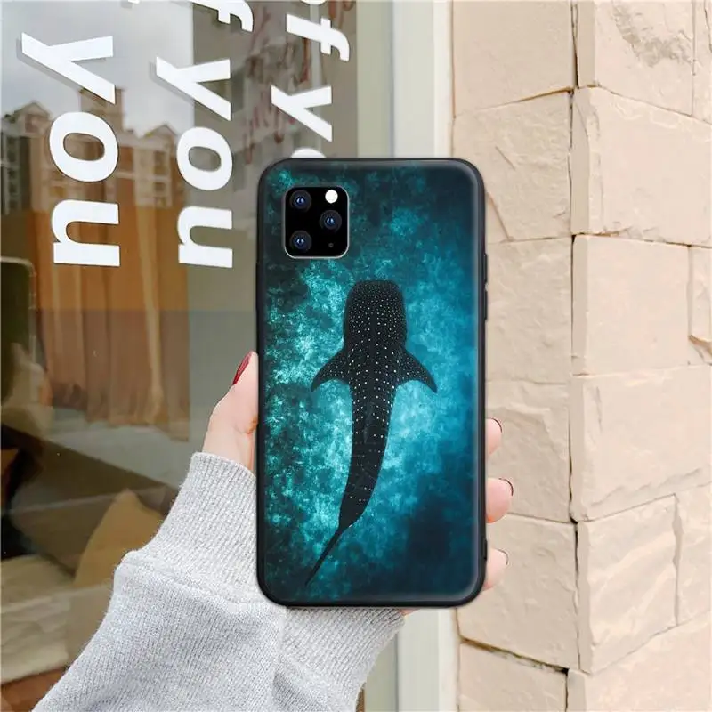 Ocean Whale Shark Swimming Phone Case for iphone 6s 7 8 plus xr xs 11 12pro max mini Silicone Fundas Coque
Ocean Whale Shark Swimming Phone Case for iphone 6s 7 8 plus xr xs 11 12pro max mini Silicone Fundas Coque