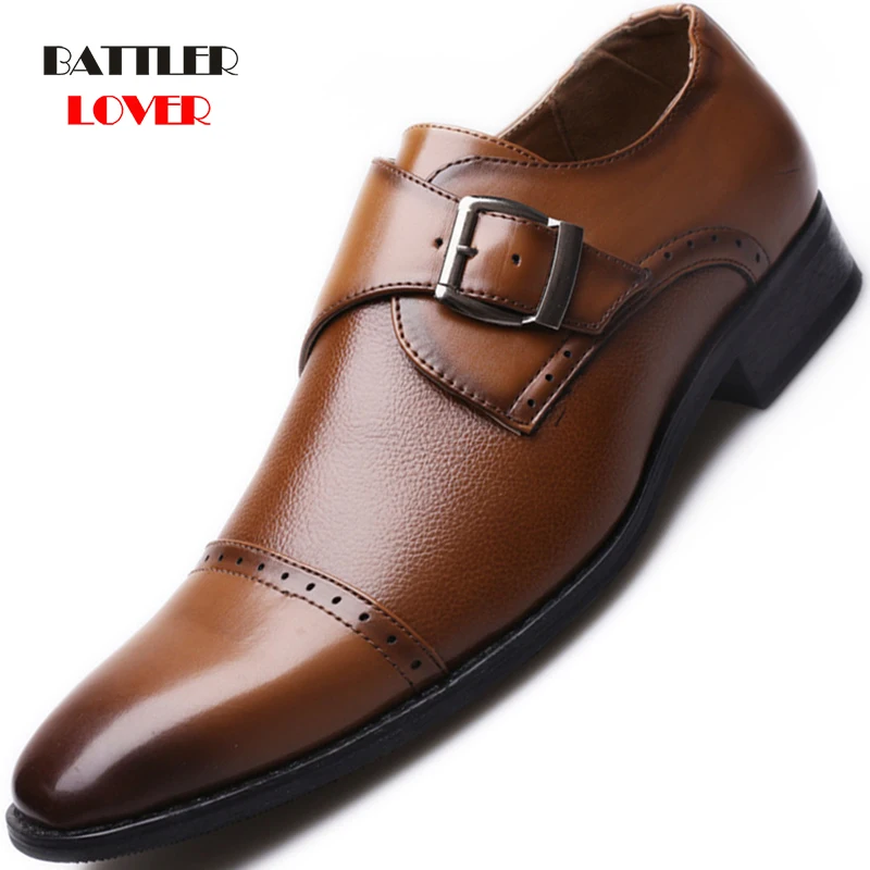 Business Formal Shoe for Men Pointed Toe Dress Shoes Fashion Buckle Office Footwear Big Size Male Party Wedding Oxfords
Business Formal Shoe for Men Pointed Toe Dress Shoes Fashion Buckle Office Footwear Big Size Male Party Wedding Oxfords