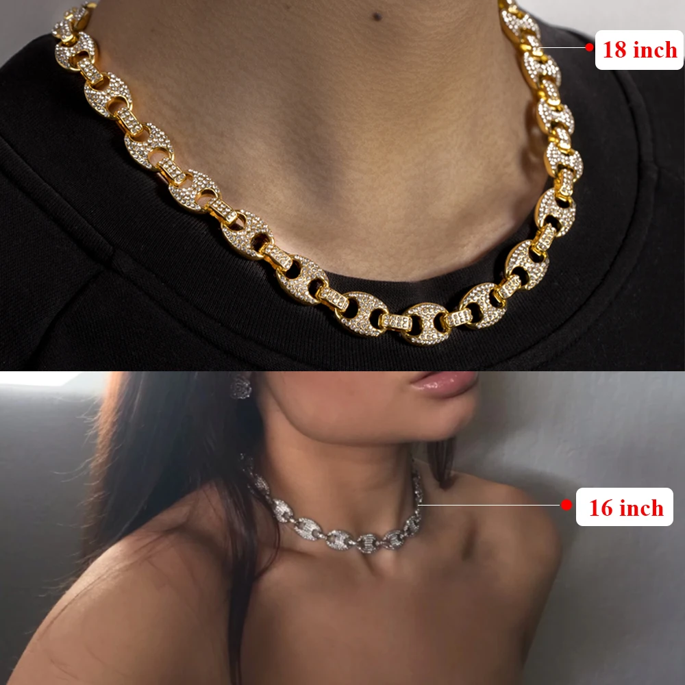 Chain+Bracelet HIP HOP Coffee Iced Out Alloy Bean Pig Nose Rhinestone Necklace Chain Bling Necklaces for Men Necklace Jewelry
Chain+Bracelet HIP HOP Coffee Iced Out Alloy Bean Pig Nose Rhinestone Necklace Chain Bling Necklaces for Men Necklace Jewelry