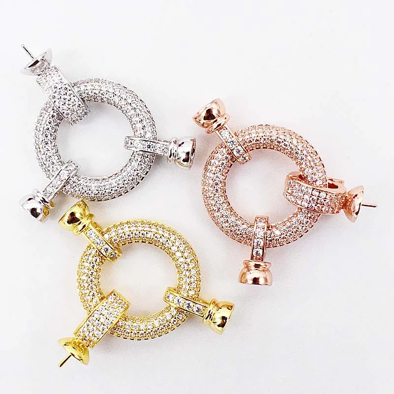 High-grade microscope zircon Diy hand-string materials circular ring pendant clasp fashion long sweater chain link clasp
High-grade microscope zircon Diy hand-string materials circular ring pendant clasp fashion long sweater chain link clasp