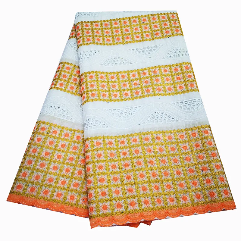 5 yards Gold Swiss lace fabric latest embroidery African cotton fabrics Swiss voile lace Dubai Style For Dress new!!!!
5 yards Gold Swiss lace fabric latest embroidery African cotton fabrics Swiss voile lace Dubai Style For Dress new!!!!