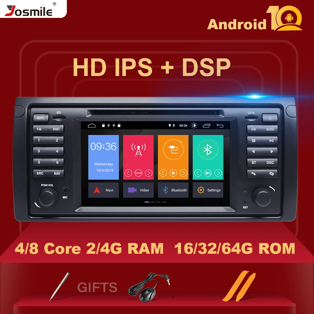 8 core IPS DSP 1 Din Android 10 4GB 64G Car DVD PLAYER For BMW X5 E53 E39GPS stereo audio navigation multimedia screen head unit
8 core IPS DSP 1 Din Android 10 4GB 64G Car DVD PLAYER For BMW X5 E53 E39GPS stereo audio navigation multimedia screen head unit