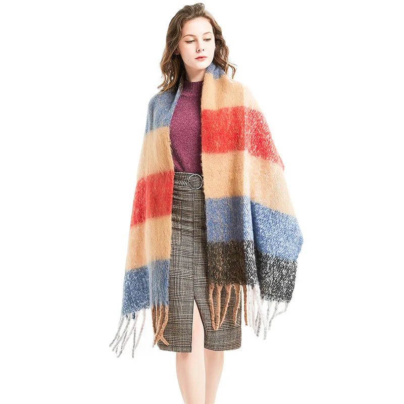 Autumn/winter thick coarse-flowing sug scarf ring sand coarse braids with a hemp braid neck shawl
Autumn/winter thick coarse-flowing sug scarf ring sand coarse braids with a hemp braid neck shawl