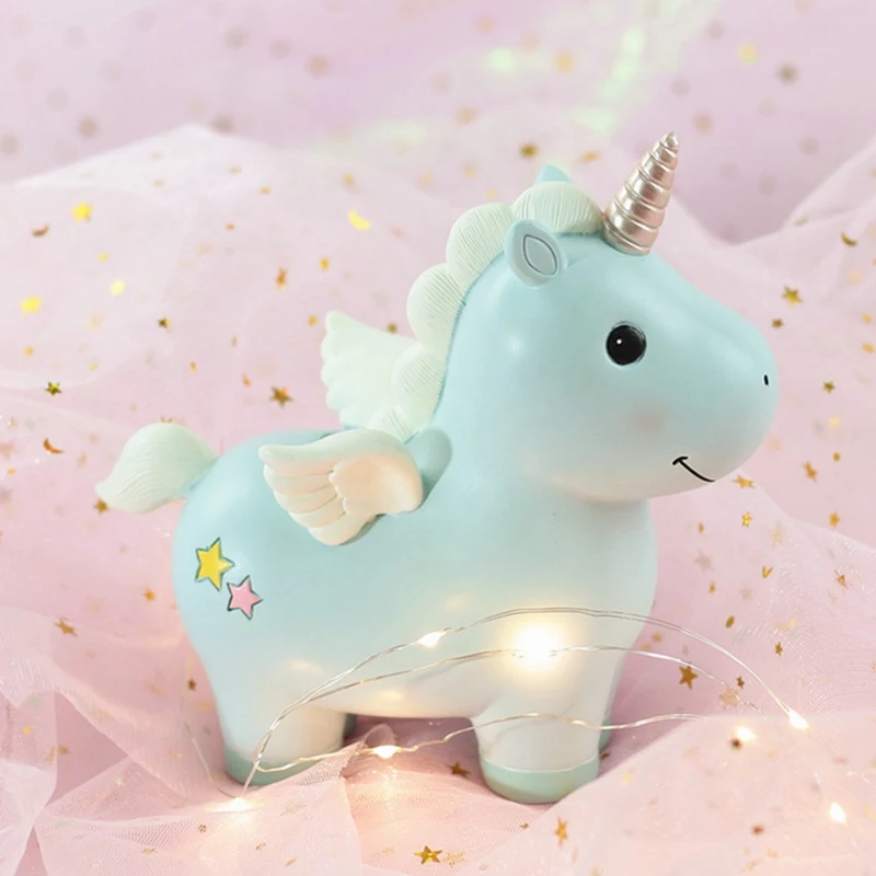 New Arrival Lovely Unicorn Ceramic Piggy Bank Money Coin Storage Box Children Creative Saving Pot Home Decoration Christmas Gift
New Arrival Lovely Unicorn Ceramic Piggy Bank Money Coin Storage Box Children Creative Saving Pot Home Decoration Christmas Gift