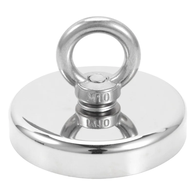 198/330/441lbs Strong Salvage Magnet Pot Fishing Magnet Deep Sea Salvage Fishing Neodymium NdFeB Magnet Treasure Hunter Holder
198/330/441lbs Strong Salvage Magnet Pot Fishing Magnet Deep Sea Salvage Fishing Neodymium NdFeB Magnet Treasure Hunter Holder