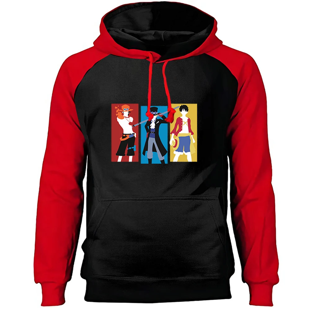 The Pirates King Raglan Hoodies Japanese Anime One Piece Sweatshirt Autumn Winter Men's Crewneck Streetwear Tracksuit Pullovers
The Pirates King Raglan Hoodies Japanese Anime One Piece Sweatshirt Autumn Winter Men's Crewneck Streetwear Tracksuit Pullovers