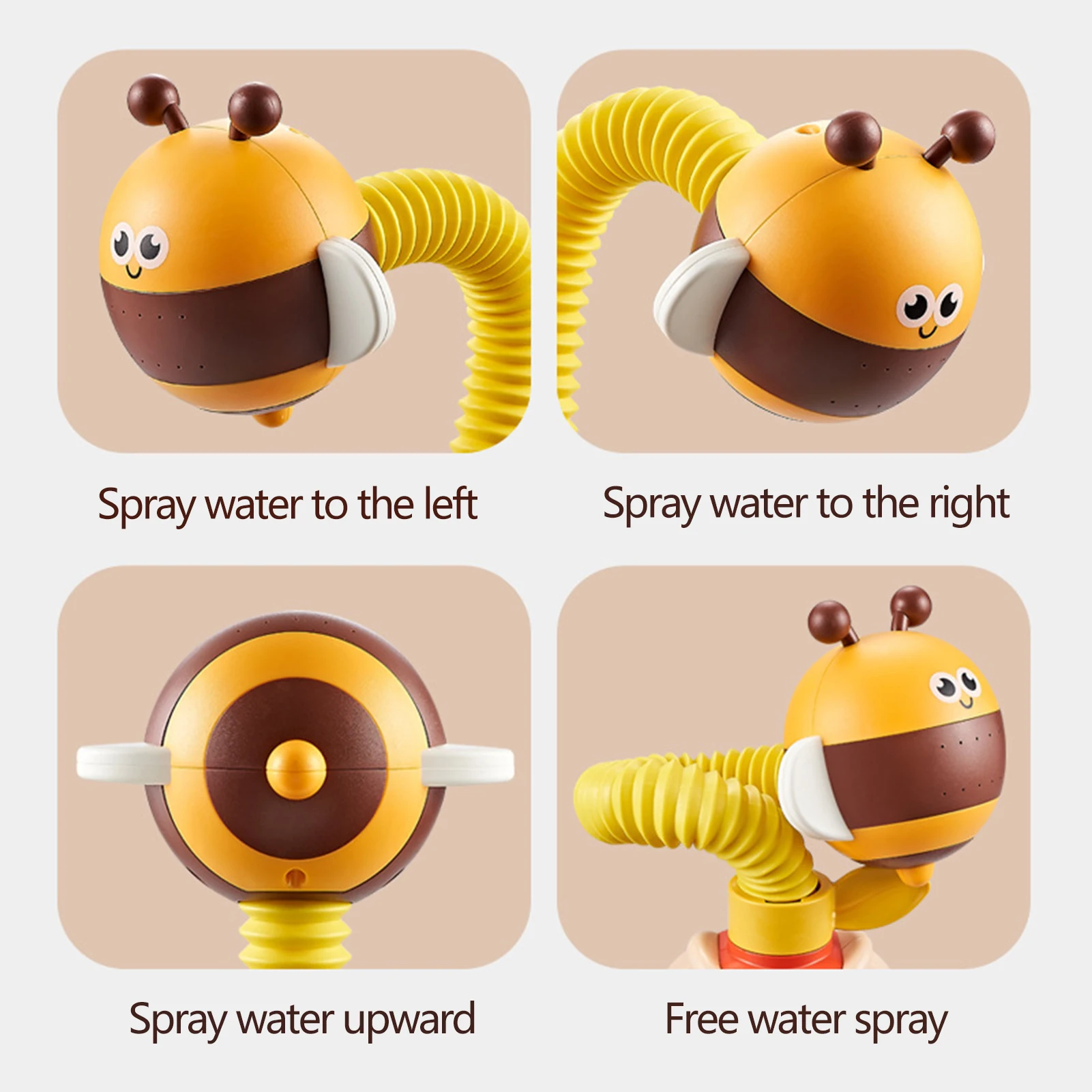 Baby Bath Toys Lovely Plastic Owl Bee Shape Water Spray For Baby Shower Swimming Toys Kids Gift Storage Mesh Bag Baby Kids Toy
Baby Bath Toys Lovely Plastic Owl Bee Shape Water Spray For Baby Shower Swimming Toys Kids Gift Storage Mesh Bag Baby Kids Toy