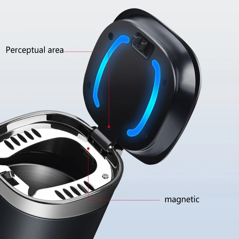 Car LED Ashtray with Detachable Lid Creative Portable Ashtrays LED Light Decorative Coin Storage Cup Container Cigar Ash Tray
Car LED Ashtray with Detachable Lid Creative Portable Ashtrays LED Light Decorative Coin Storage Cup Container Cigar Ash Tray