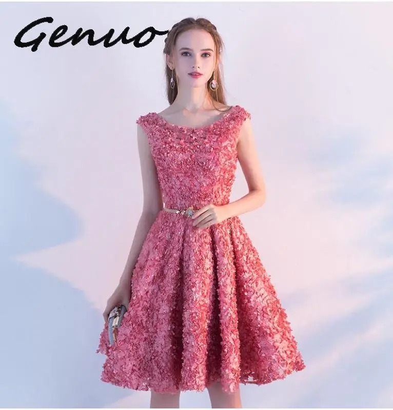Genuo New 2020 Spring Summer Fashion Elegant Party Dress Women Sleeveless Dress Female Floral Lace Dress Casual Slim Lady Dress
Genuo New 2020 Spring Summer Fashion Elegant Party Dress Women Sleeveless Dress Female Floral Lace Dress Casual Slim Lady Dress