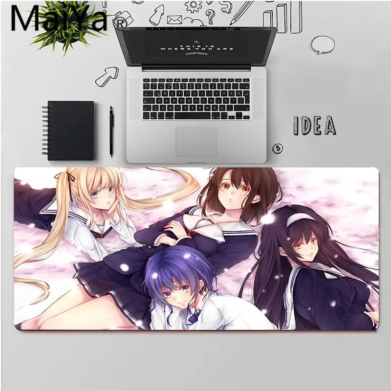 Maiya Top Quality Anime Saenai Kanojo No Sodatekata Durable Rubber Mouse Mat Pad Free Shipping Large Mouse Pad Keyboards Mat
Maiya Top Quality Anime Saenai Kanojo No Sodatekata Durable Rubber Mouse Mat Pad Free Shipping Large Mouse Pad Keyboards Mat