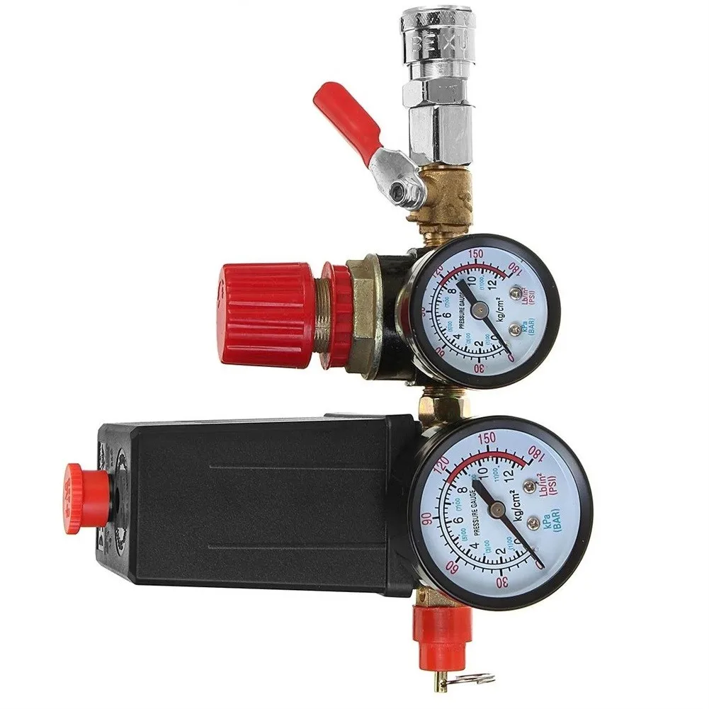 Рельсовый клапан воздушного компрессора, 240 в, 90-120PSI, 230-220 В, кронштейн из алюминиевого сплава
Рельсовый клапан воздушного компрессора, 240 в, 90-120PSI, 230-220 В, кронштейн из алюминиевого сплава