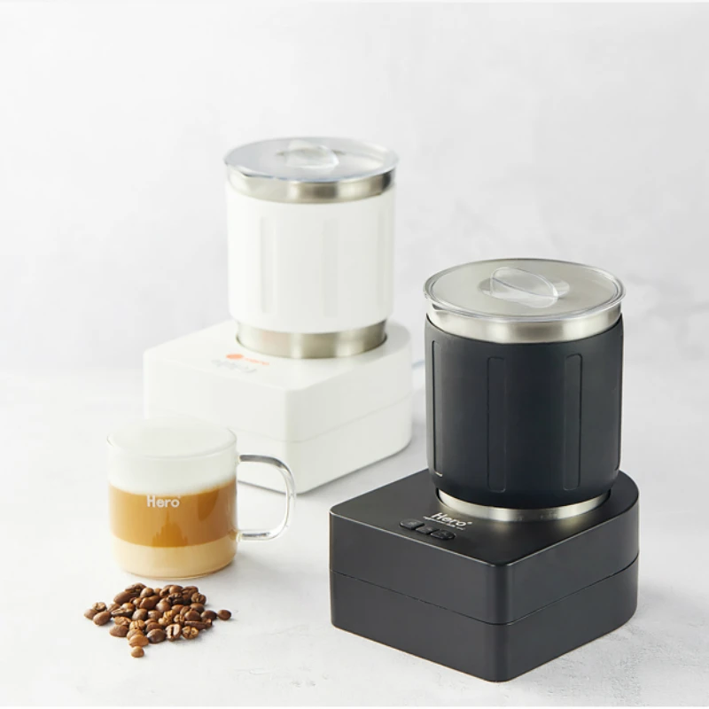 JRM0053 New Hero Foamer Home Milk Electric Steamer Automatic High Quality Foaming Coffee Frother Machine Cold And Hot Mixing Cup
JRM0053 New Hero Foamer Home Milk Electric Steamer Automatic High Quality Foaming Coffee Frother Machine Cold And Hot Mixing Cup