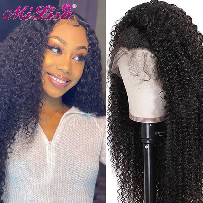 HD Transparent Lace Wigs Kinky Curly Human Hair Wig 13x1 T Part Lace Wig For Black Women Brazilian Remy Natural 150 Density Wig
HD Transparent Lace Wigs Kinky Curly Human Hair Wig 13x1 T Part Lace Wig For Black Women Brazilian Remy Natural 150 Density Wig