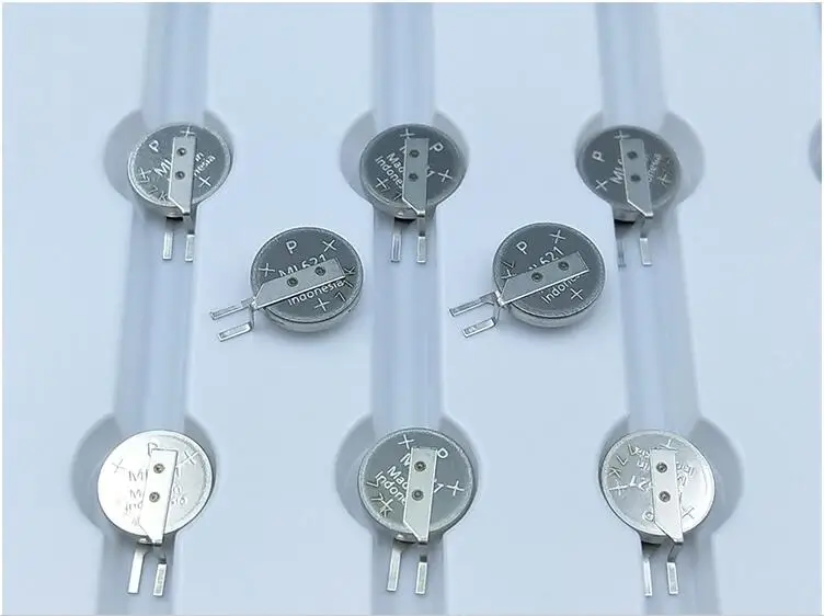 20pcslot Panasonic ML621S/DN 3V Button Batteries Cell ML621 Rechargeable Coin Battery with Soldering feet
20pcslot Panasonic ML621S/DN 3V Button Batteries Cell ML621 Rechargeable Coin Battery with Soldering feet