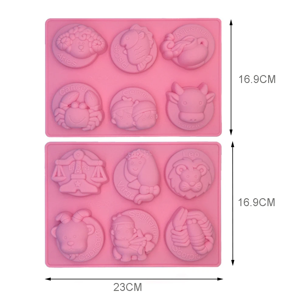 Twelve Constellations Suit Mold Diy Silicone Cake Mousse Mold Pudding Jelly Mold Waffle Mold Baking Soap Molds Handmade
Twelve Constellations Suit Mold Diy Silicone Cake Mousse Mold Pudding Jelly Mold Waffle Mold Baking Soap Molds Handmade