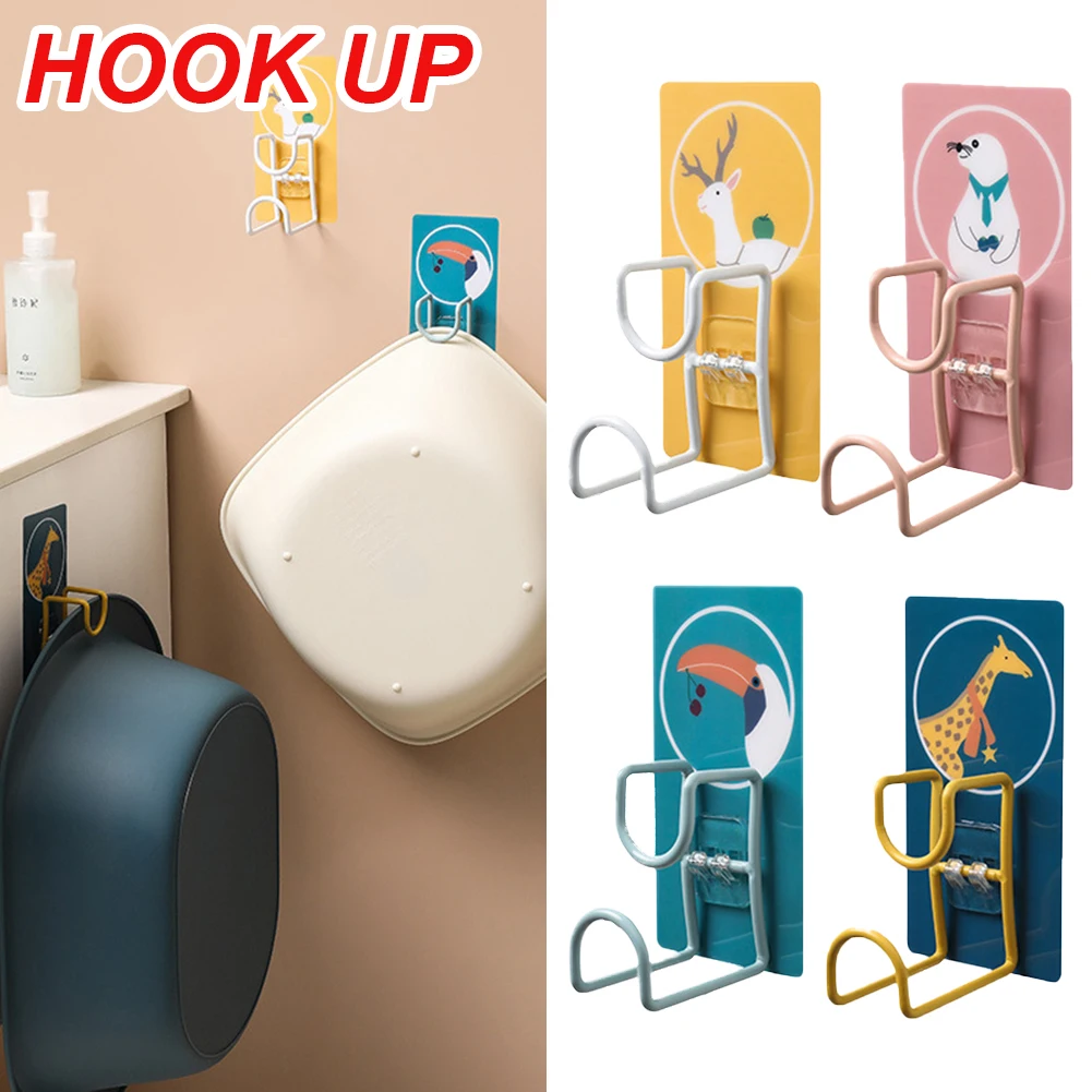 4 Type Creative Cartoon Stainless Steel Cartoon Washbasin Hook Bathroom Kitchen Punch-free Wall Hanging Storage Sticky Hook New
4 Type Creative Cartoon Stainless Steel Cartoon Washbasin Hook Bathroom Kitchen Punch-free Wall Hanging Storage Sticky Hook New
