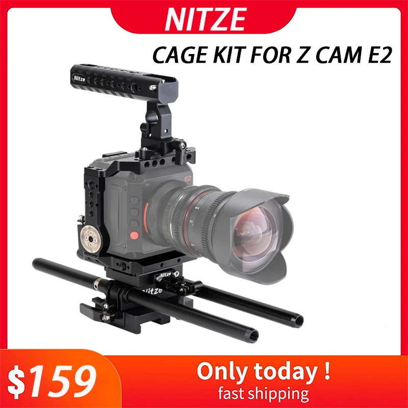 Комплект Nitze Cage для Z Cam E2 с зажимами HDMI и USB для кабеля, рукояткой, поддержкой адаптера объектива, Опорной пластиной и стержнями, встроенной на...
Комплект Nitze Cage для Z Cam E2 с зажимами HDMI и USB для кабеля, рукояткой, поддержкой адаптера объектива, Опорной пластиной и стержнями, встроенной на...