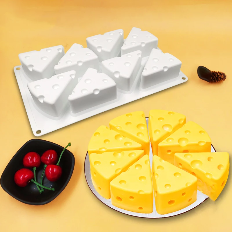 Multiple Styles 3D Cheese Shape Silicone Mold Mousse Cake Moulds Chocolate Fondant Dessert Pastry Baking Mould Cake Decorating
Multiple Styles 3D Cheese Shape Silicone Mold Mousse Cake Moulds Chocolate Fondant Dessert Pastry Baking Mould Cake Decorating
