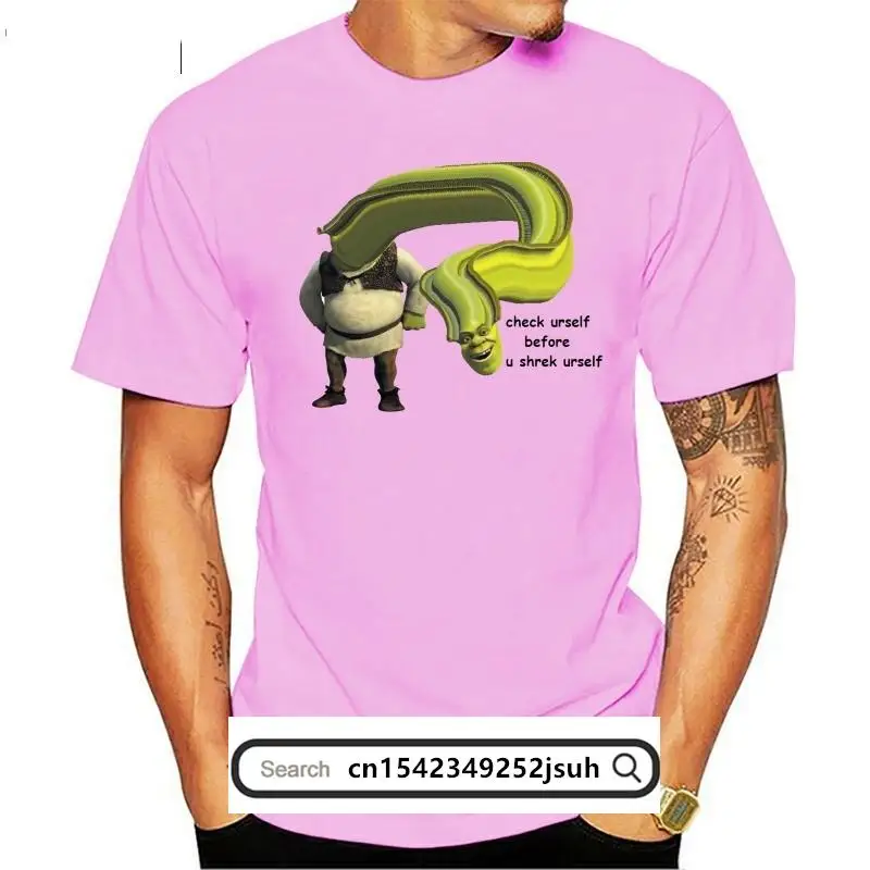 Fashion Cool Men T shirt Women Funny tshirt Shrek Yourself Before You Wreck Yourself Shirt Customized Printed T-Shirt
Fashion Cool Men T shirt Women Funny tshirt Shrek Yourself Before You Wreck Yourself Shirt Customized Printed T-Shirt