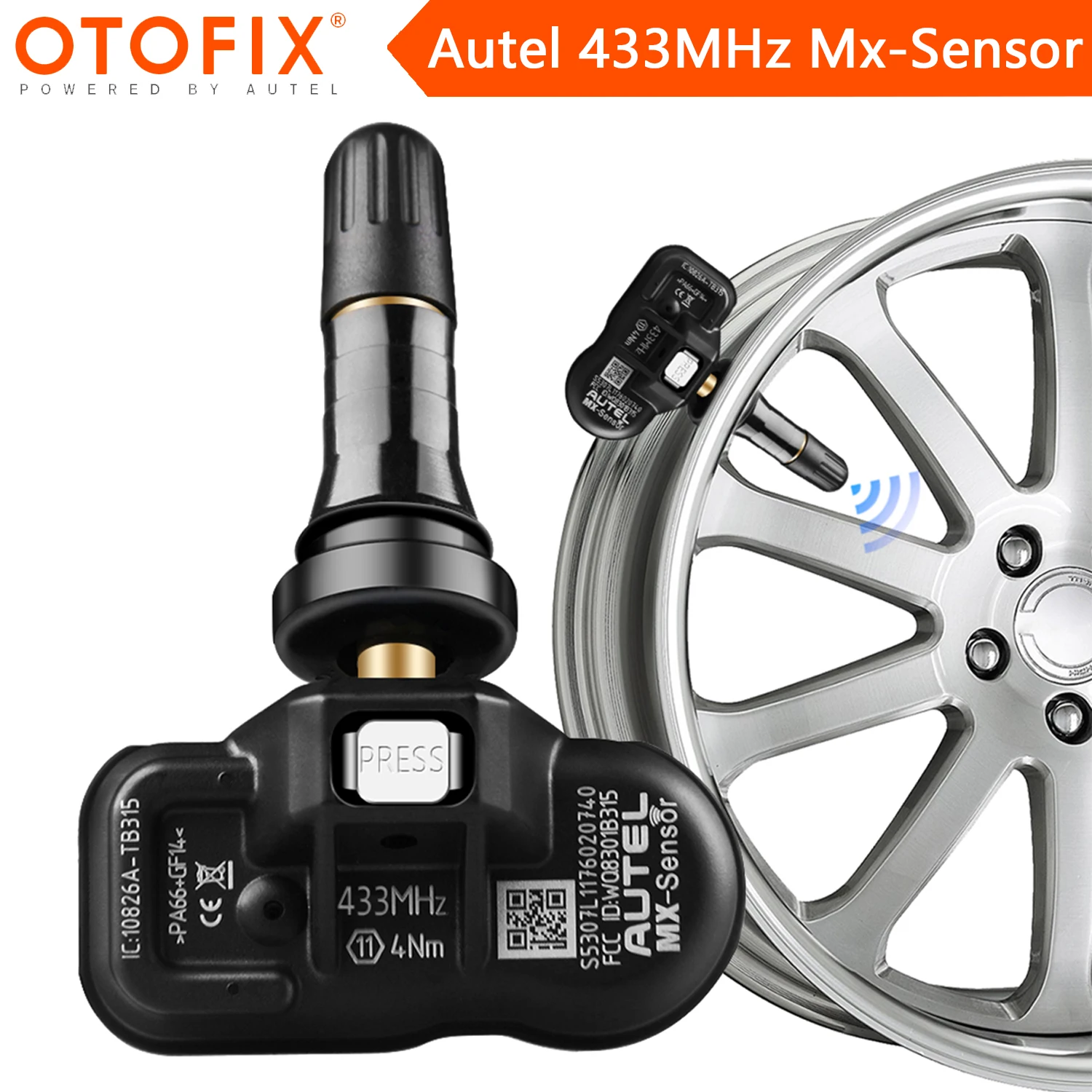 4 шт. Autel Mx-Sensor 2 в 1/433 МГц TPMS датчик шин для OBD2 автомобильный аксессуар монитор давления в шинах MaxiTPMS программатор
4 шт. Autel Mx-Sensor 2 в 1/433 МГц TPMS датчик шин для OBD2 автомобильный аксессуар монитор давления в шинах MaxiTPMS программатор