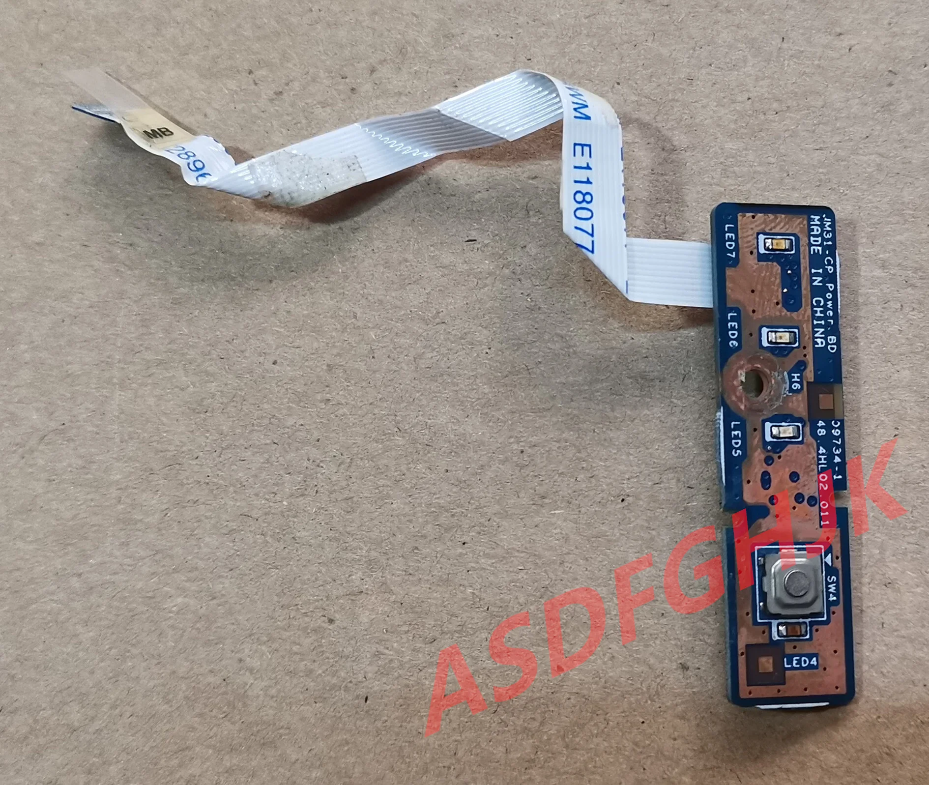 Genuine Power On/Off switch Board 48.4HL02.011 FOR Acer Aspire 3820T Series Switch Board TESED OK
Genuine Power On/Off switch Board 48.4HL02.011 FOR Acer Aspire 3820T Series Switch Board TESED OK