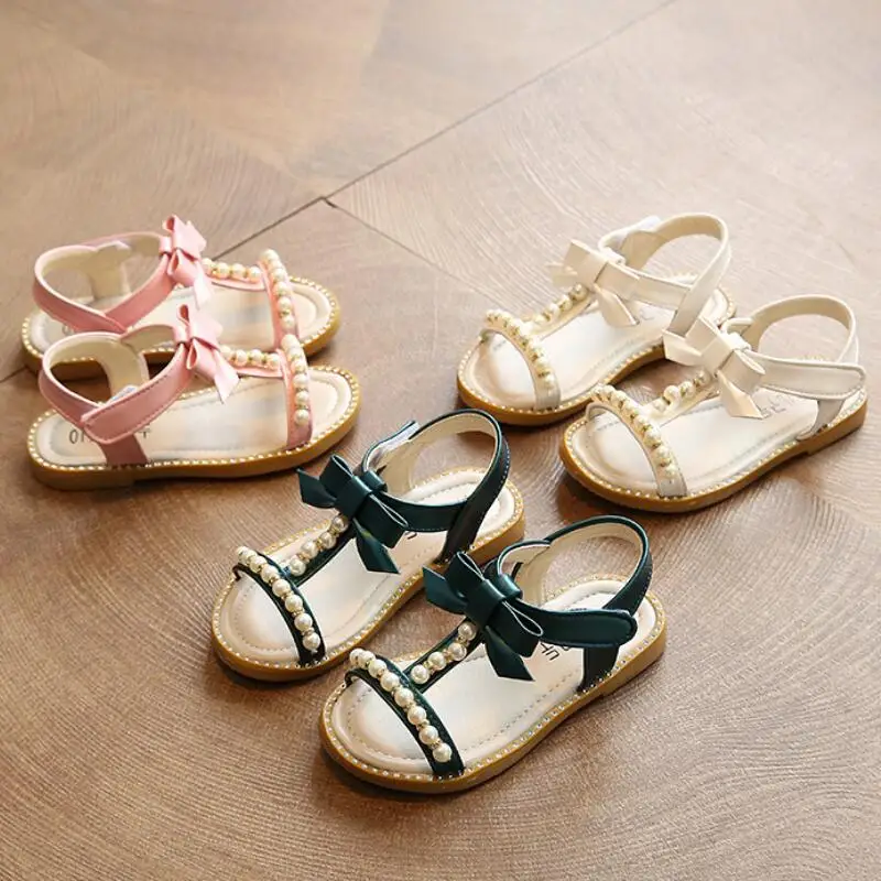 Children Shoes Girls Sandals Pearl Pink Cut-outs Sandals Flat Open-toe School Shoes Breathable Kids Sandals White Pink
Children Shoes Girls Sandals Pearl Pink Cut-outs Sandals Flat Open-toe School Shoes Breathable Kids Sandals White Pink