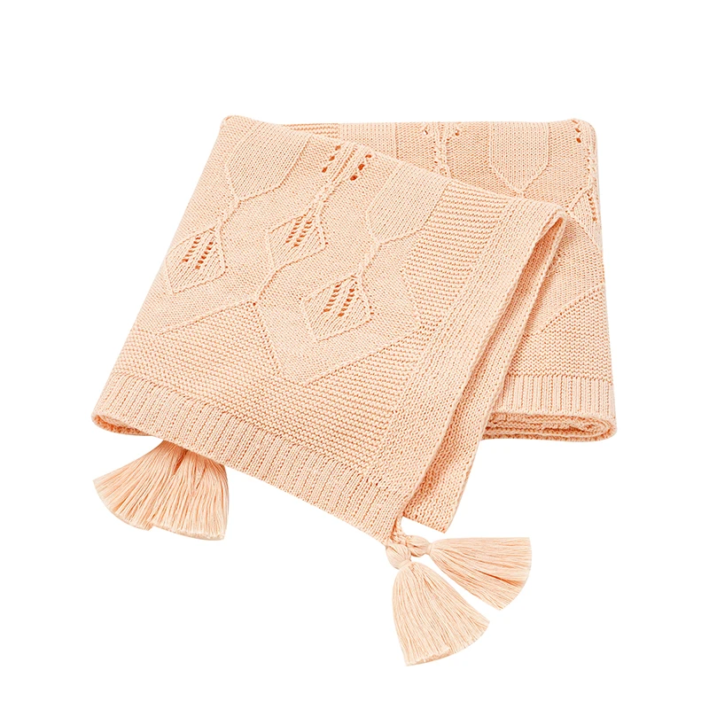 Soft Baby Blankets Swaddle Wrap Tassel Children Knitted Quilts Cover Solid Color Newborn Baby Stroller Bedding Basket Blanket
Soft Baby Blankets Swaddle Wrap Tassel Children Knitted Quilts Cover Solid Color Newborn Baby Stroller Bedding Basket Blanket