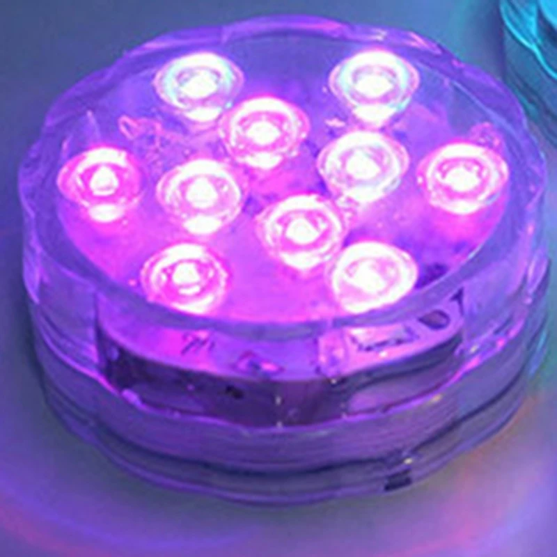 NHBR Submersible LED Lights Waterproof LED Color Changing Underwater Electric Tea Round Light Lamp with Remote Control
NHBR Submersible LED Lights Waterproof LED Color Changing Underwater Electric Tea Round Light Lamp with Remote Control