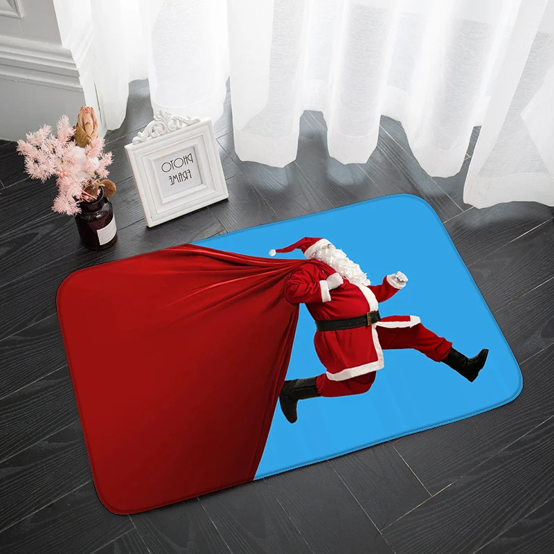 Santa Claus Elk Floor Mat Kitchen Red Christmas Bedroom Mat Home Entrance Doormat Living Room Decoration Floor Carpet Custom Rug
Santa Claus Elk Floor Mat Kitchen Red Christmas Bedroom Mat Home Entrance Doormat Living Room Decoration Floor Carpet Custom Rug