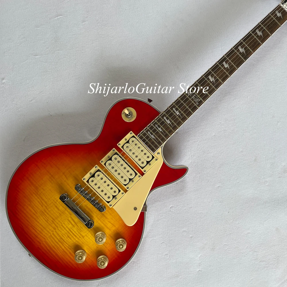 ЭЛЕКТРИЧЕСКАЯ ГИТАРА LP на заказ, с изображением оранжевого тигра и пламени, фингерборд из палисандра, золотая фурнитура, три пикапа, бесплат...
ЭЛЕКТРИЧЕСКАЯ ГИТАРА LP на заказ, с изображением оранжевого тигра и пламени, фингерборд из палисандра, золотая фурнитура, три пикапа, бесплат...