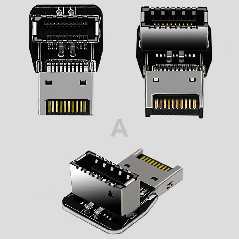 Practical USB3.1 Type-E 90 Degree Angled Rust-proof Connector Driver-free Stable Transmission Motherboard Header 
Practical USB3.1 Type-E 90 Degree Angled Rust-proof Connector Driver-free Stable Transmission Motherboard Header