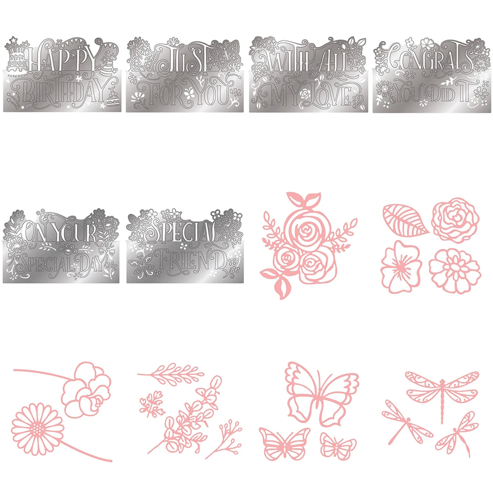 Birthday Greeting Metal Cutting Dies Template For Diy Dies Scrapbooking Embossed Paper Card Photo Album Decoration Craft Dies
Birthday Greeting Metal Cutting Dies Template For Diy Dies Scrapbooking Embossed Paper Card Photo Album Decoration Craft Dies