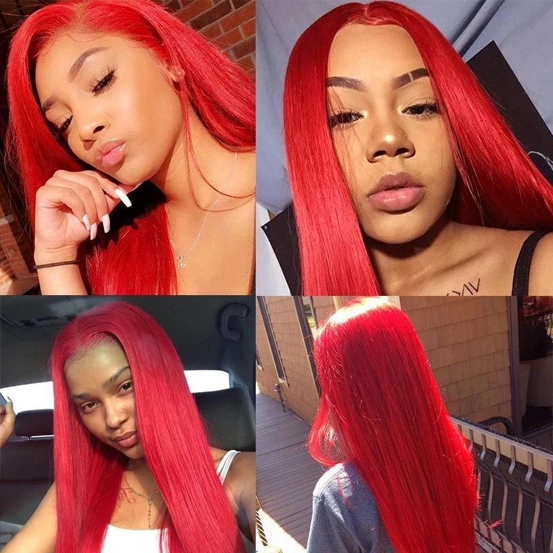 Dark Red Colored Synthetic Lace Front Wig Long Silky Straight Hair Middle Part Pre Pluck Cosplay Glueless Wigs For Black Women
Dark Red Colored Synthetic Lace Front Wig Long Silky Straight Hair Middle Part Pre Pluck Cosplay Glueless Wigs For Black Women