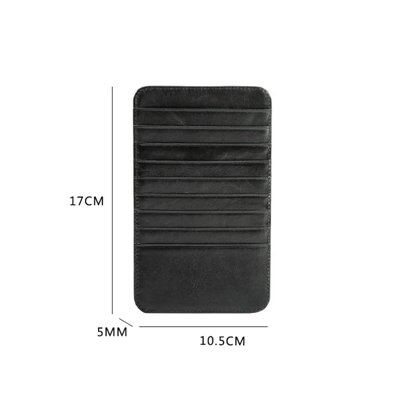 Leather long wallet, handmade first-layer leather large-capacity wallet, ultra-thin men's multi-card card holder
Leather long wallet, handmade first-layer leather large-capacity wallet, ultra-thin men's multi-card card holder