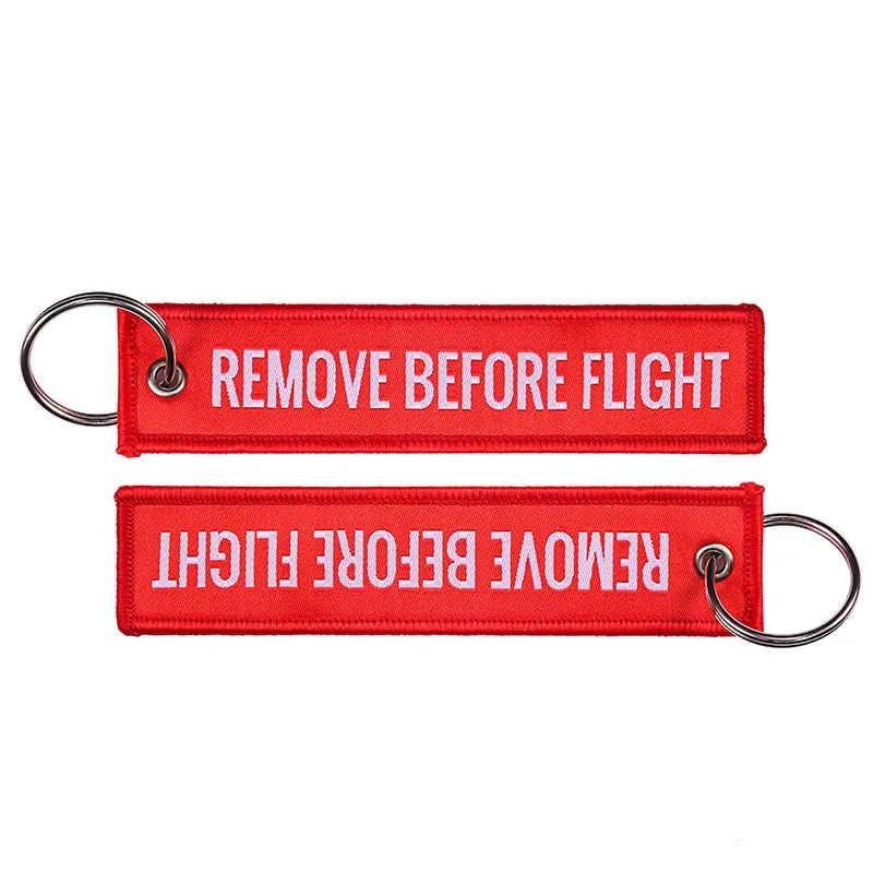 Брелок для ключей с надписью Remove Before Flight | Багаж и сумки