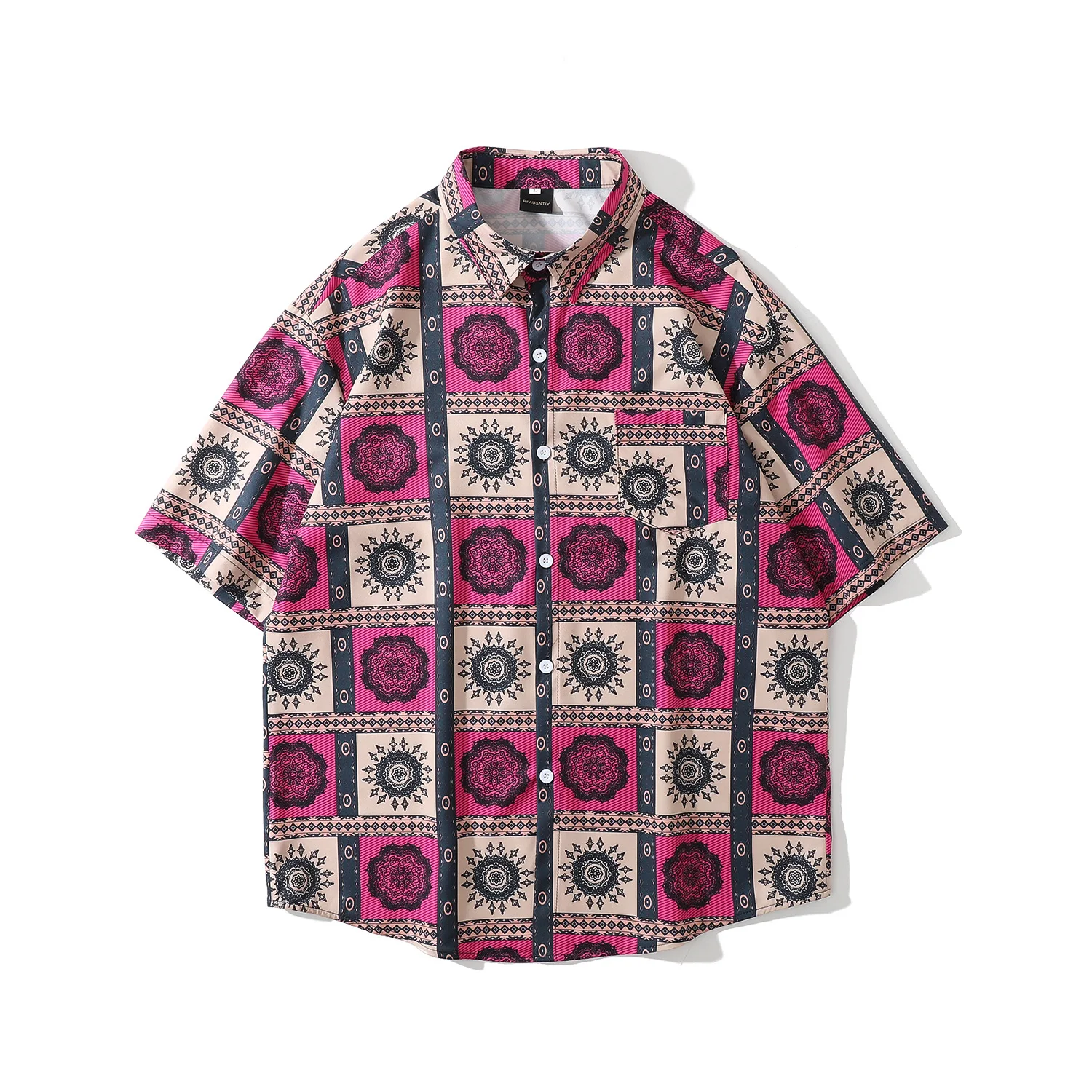 Bianfeng Mens Hawaiian Shirt Pattern Print Button Down Beach Shirts Short Sleeve Summer Casual Top
Bianfeng Mens Hawaiian Shirt Pattern Print Button Down Beach Shirts Short Sleeve Summer Casual Top