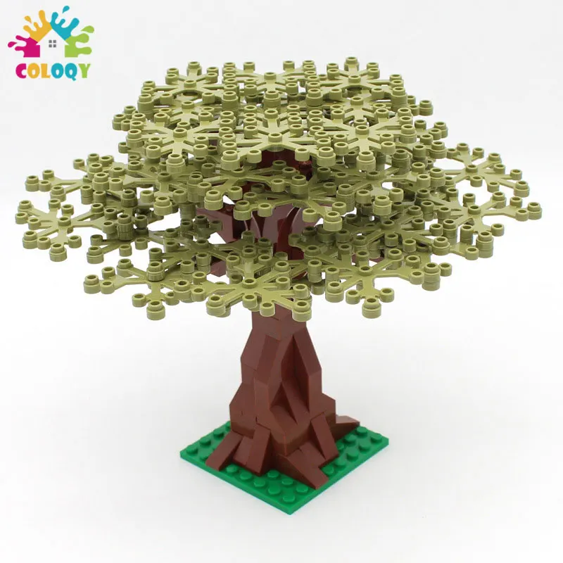 COLOQY Toys Big Tree Plant Towering Trees accessory DIY building block brick assemble particles brickset toys for children gifts 
COLOQY Toys Big Tree Plant Towering Trees accessory DIY building block brick assemble particles brickset toys for children gifts