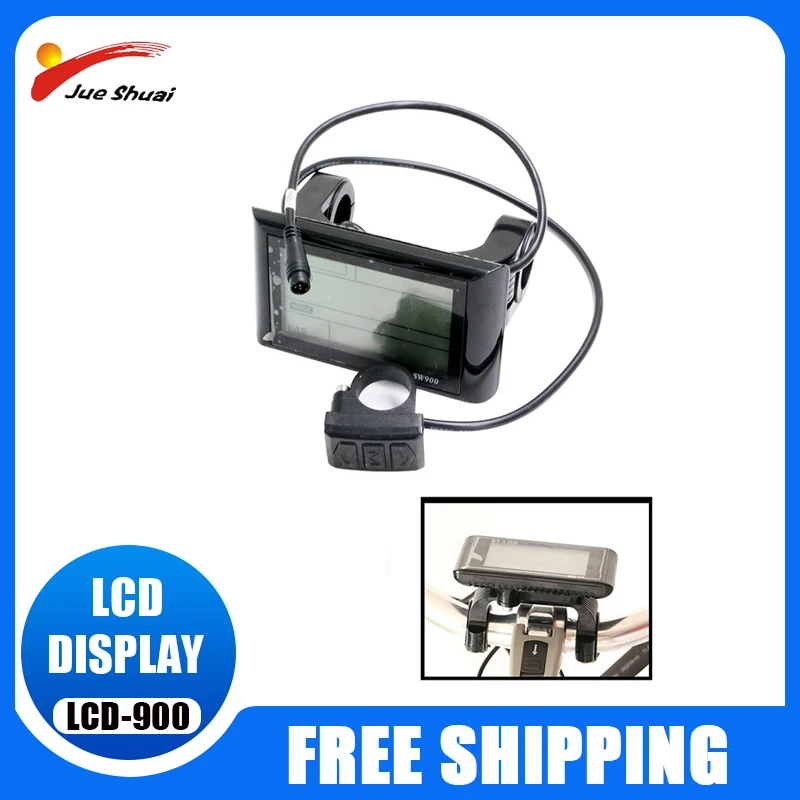 JS E-Bike LCD Display Waterproof Speedometer Wireless Bicycle Computer Connect Accessories Cycling Potentiometer Sensor Panel
JS E-Bike LCD Display Waterproof Speedometer Wireless Bicycle Computer Connect Accessories Cycling Potentiometer Sensor Panel