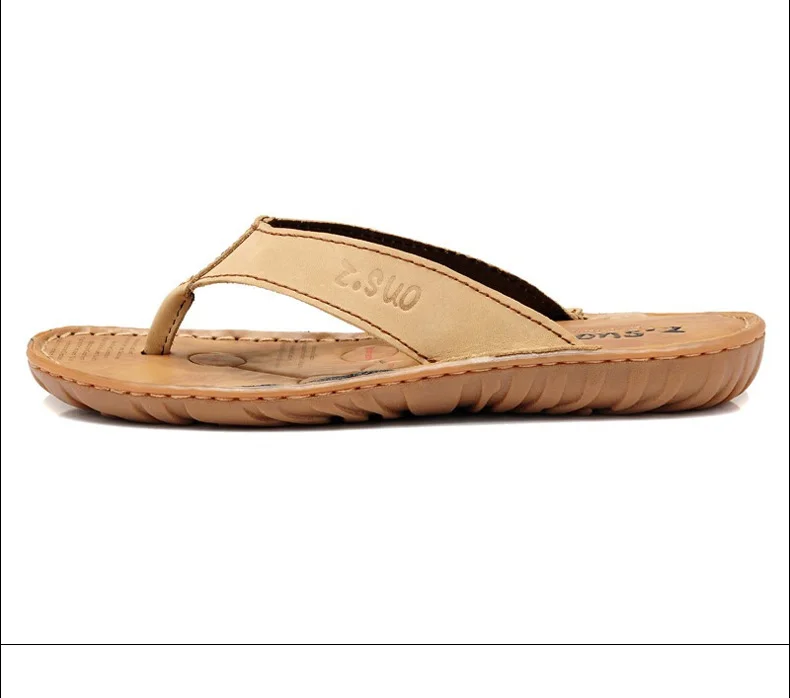 Brand Summer Men Genuine Leather Flip Flops Slippers Beach Outdoor Flip Flop Sandals Flat Light Slipper Chanclas Hombre Piel
Brand Summer Men Genuine Leather Flip Flops Slippers Beach Outdoor Flip Flop Sandals Flat Light Slipper Chanclas Hombre Piel
